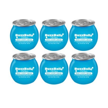 BuzzBallz - Berry Cherry Limeade - 6 Bottle Pack