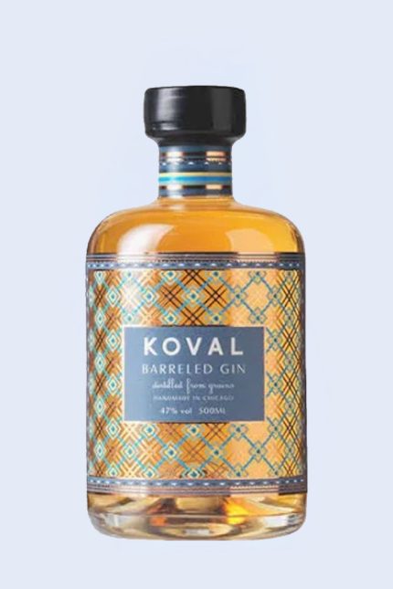 Koval Barrel Aged Gin 50cl 🇺🇸 | American Craft Barrel-Aged Gin