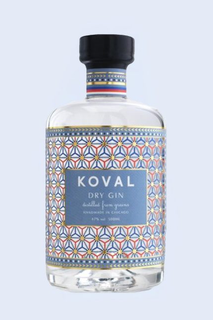 Koval Dry Gin 50cl 🇺🇸 | Organic American Craft Gin