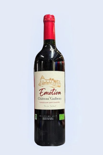 Émotion Château du Guilbeau Puisseguin Saint-Émilion 75cl 🇫🇷 | Bordeaux Red Wine