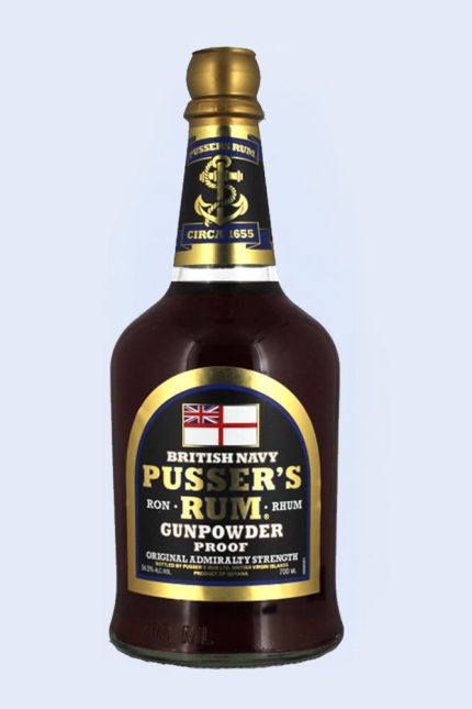 Pusser’s Gunpowder Proof Rum 70cl 🇻🇬 | Navy Strength Caribbean Rum