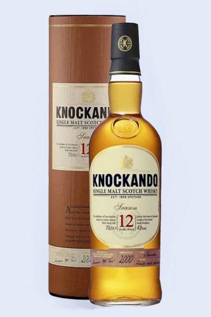 Knockando 12 Year Old Speyside Single Malt Scotch Whisky 70cl 🥃 | Smooth & Fruity Whisky