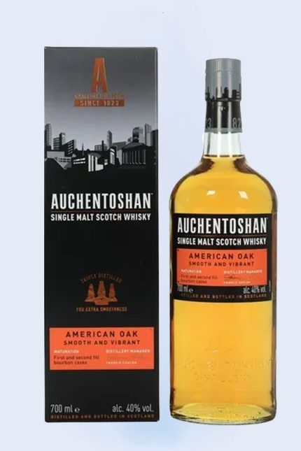 Auchentoshan American Oak Single Malt Scotch Whisky 70cl 🥃 | Lowland Whisky