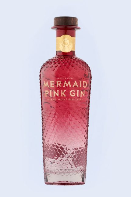 Mermaid Pink Gin 70cl | Isle of Wight Strawberry Gin