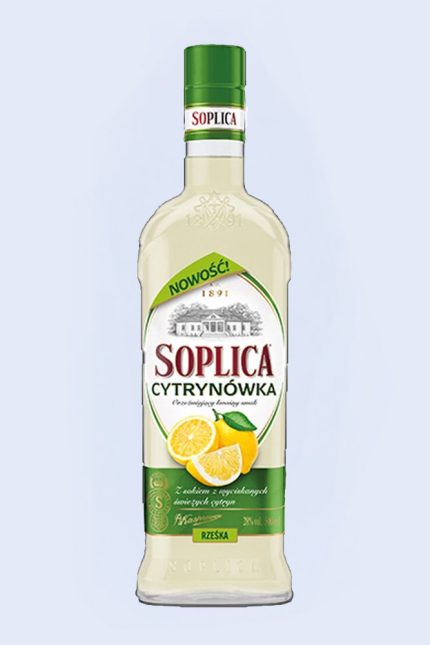 Soplica Lemon Liqueur Vodka (Cytrynówka) 50cl 🇵🇱 | Polish Flavoured Vodka